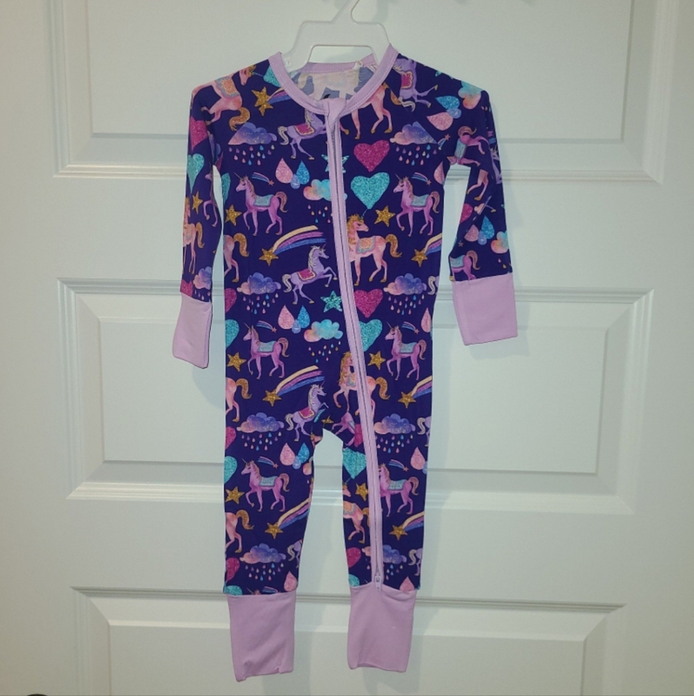 Bamboo unicorn zippy